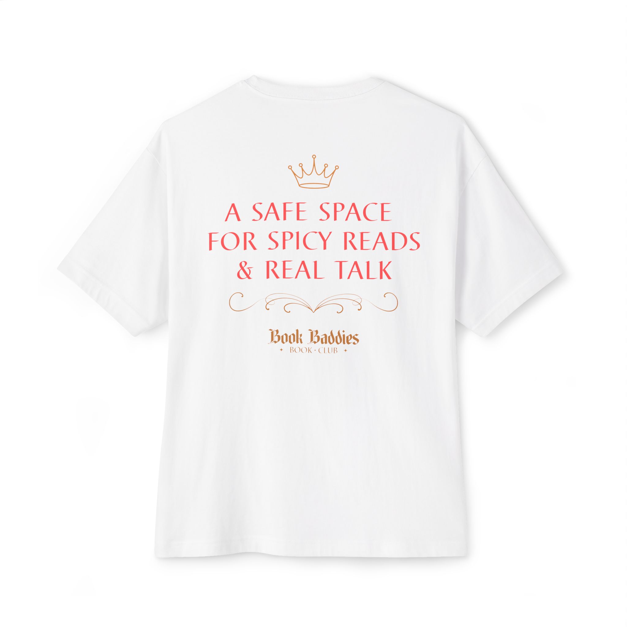 Unisex Oversized Boxy Tee - Baddies Don't Judge - Image 4