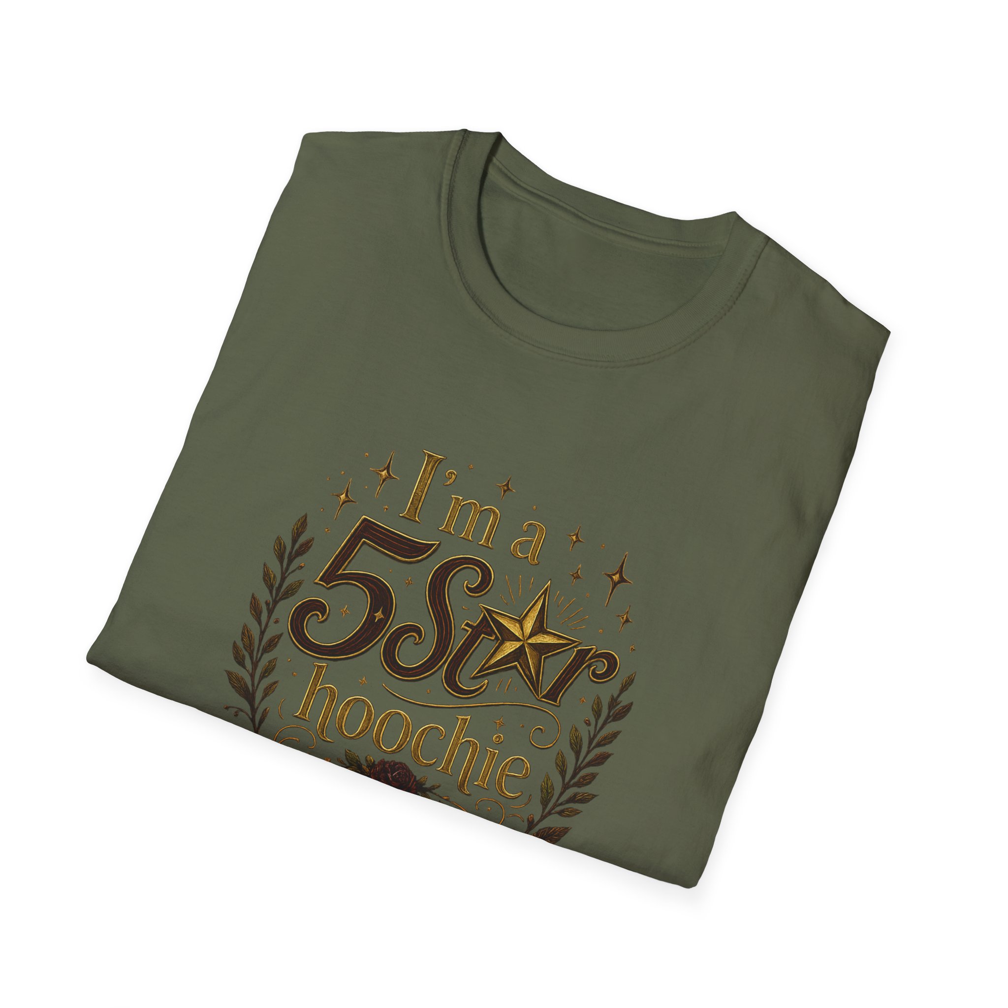 Unisex Softstyle T-Shirt - 5 Star Hoochie - Image 12