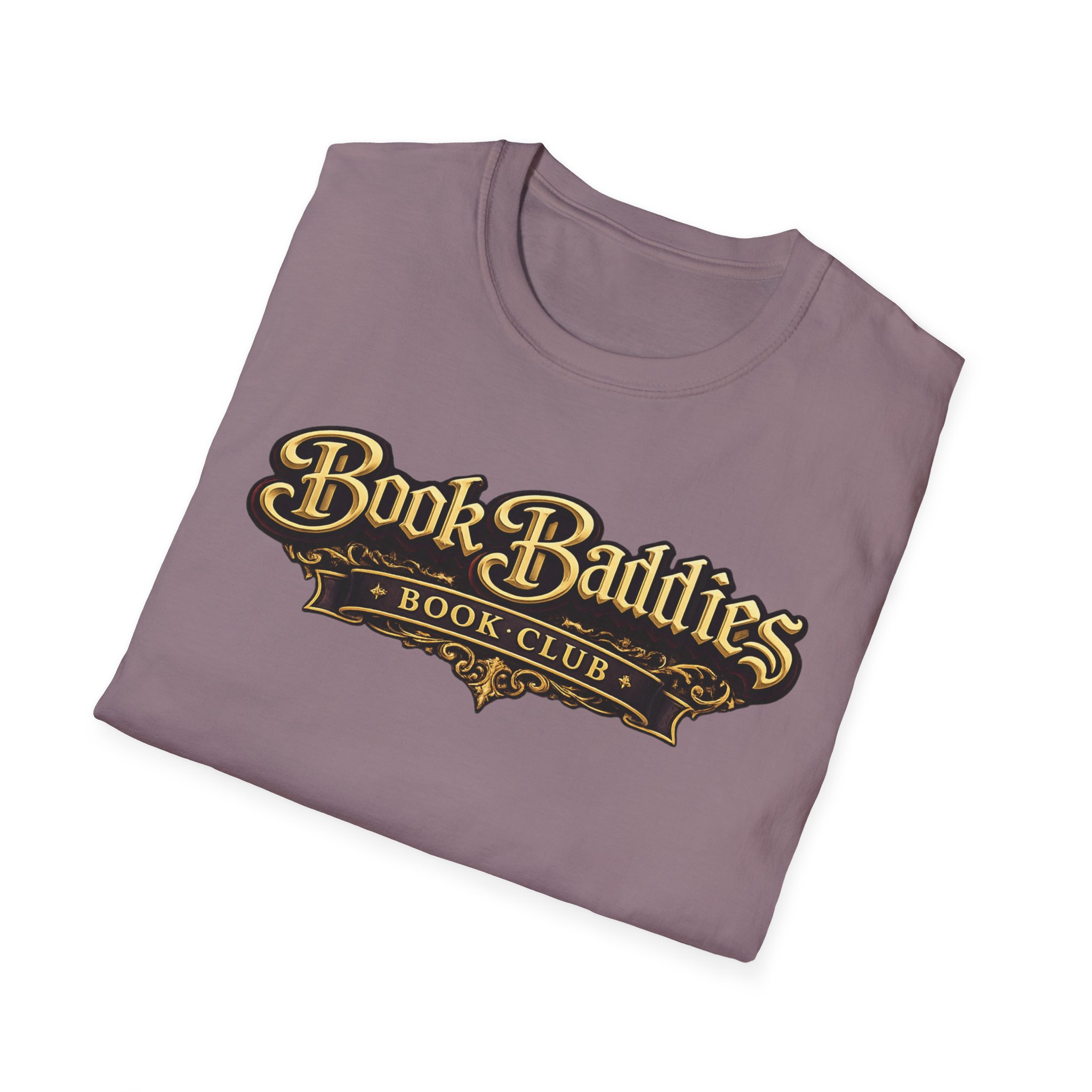 Unisex Softstyle T-Shirt - Book Baddies Logo - Image 22