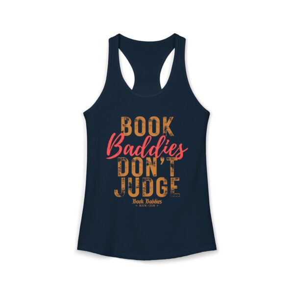 BB Dont Judge Racerback Tank