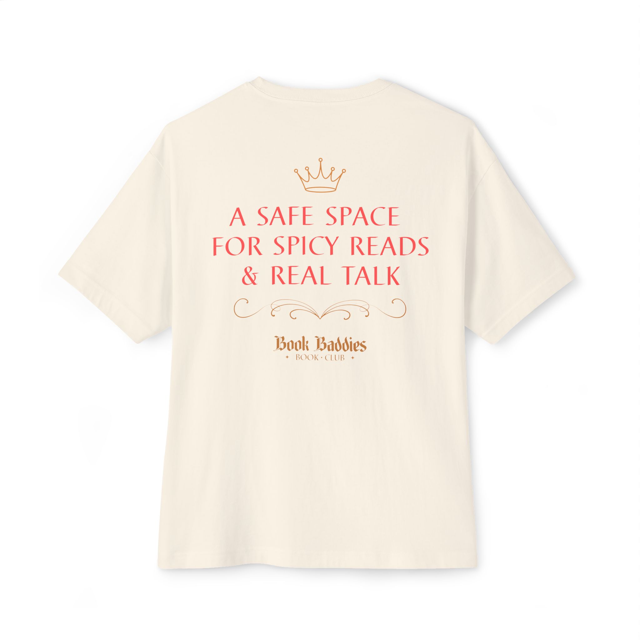 Unisex Oversized Boxy Tee - Baddies Don't Judge - Image 15