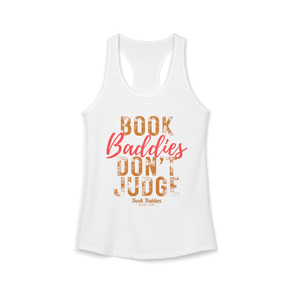 BB Dont Judge Racerback Tank