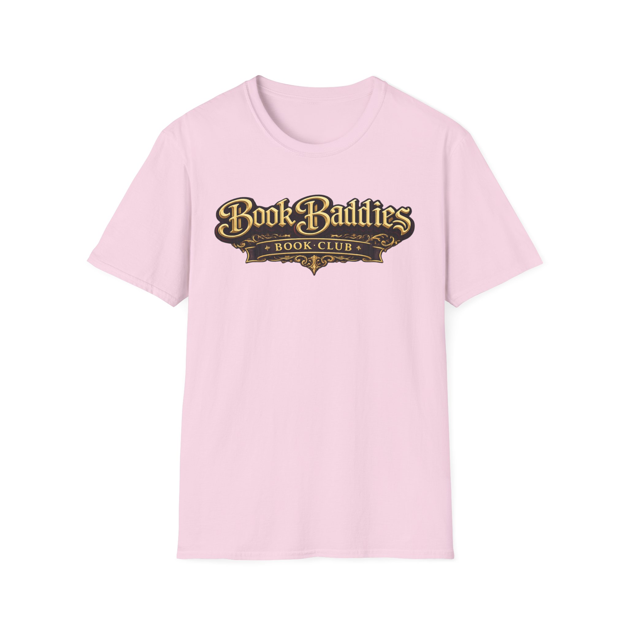 Unisex Softstyle T-Shirt - Book Baddies Logo - Image 23