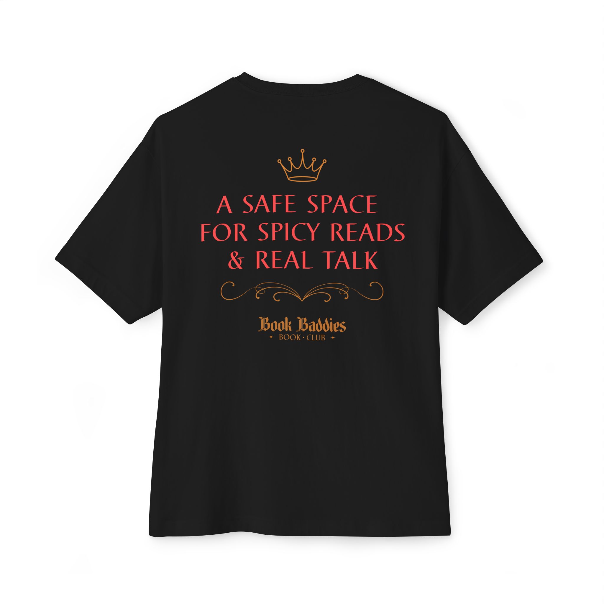 Unisex Oversized Boxy Tee - Baddies Don't Judge - Image 2