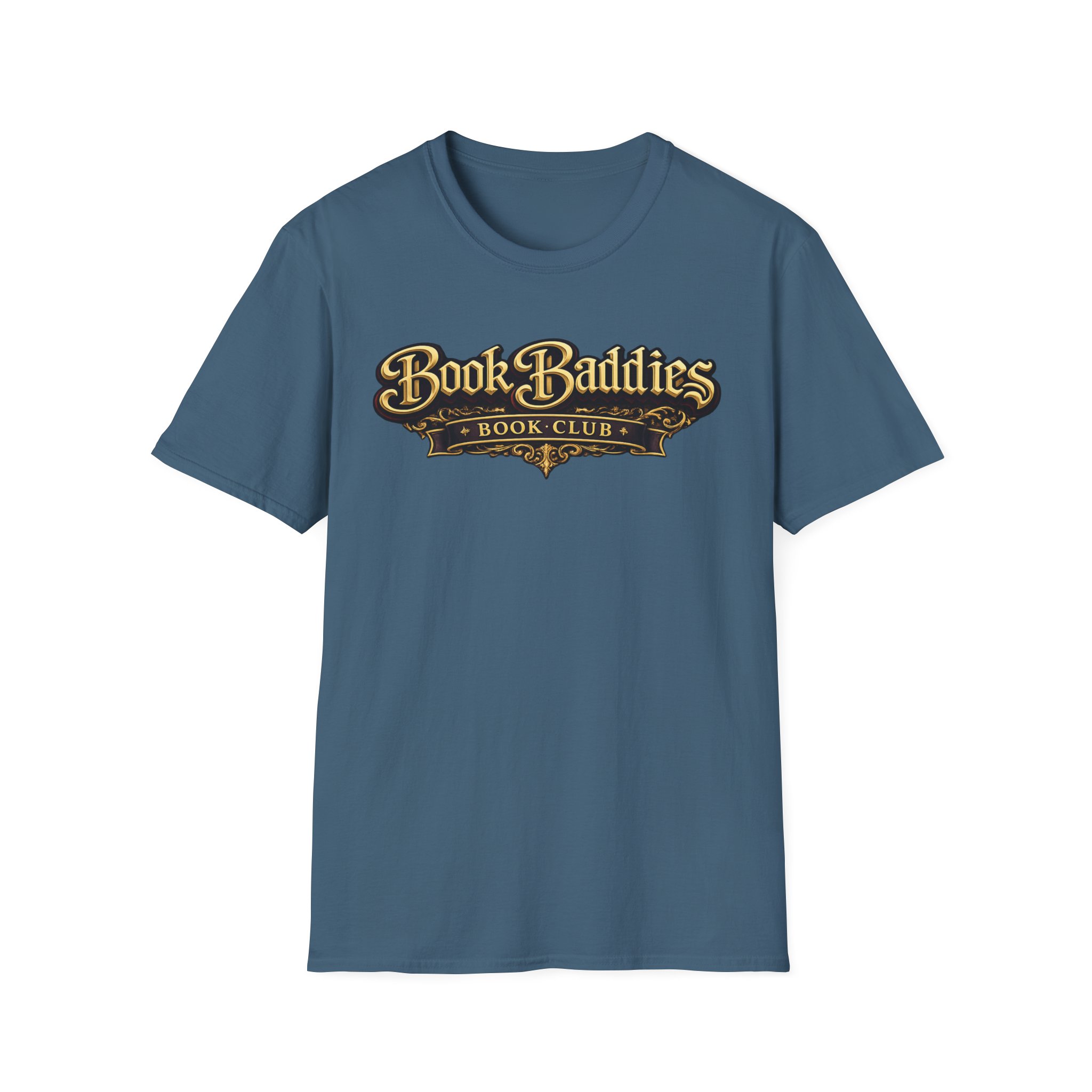 Unisex Softstyle T-Shirt - Book Baddies Logo - Image 17