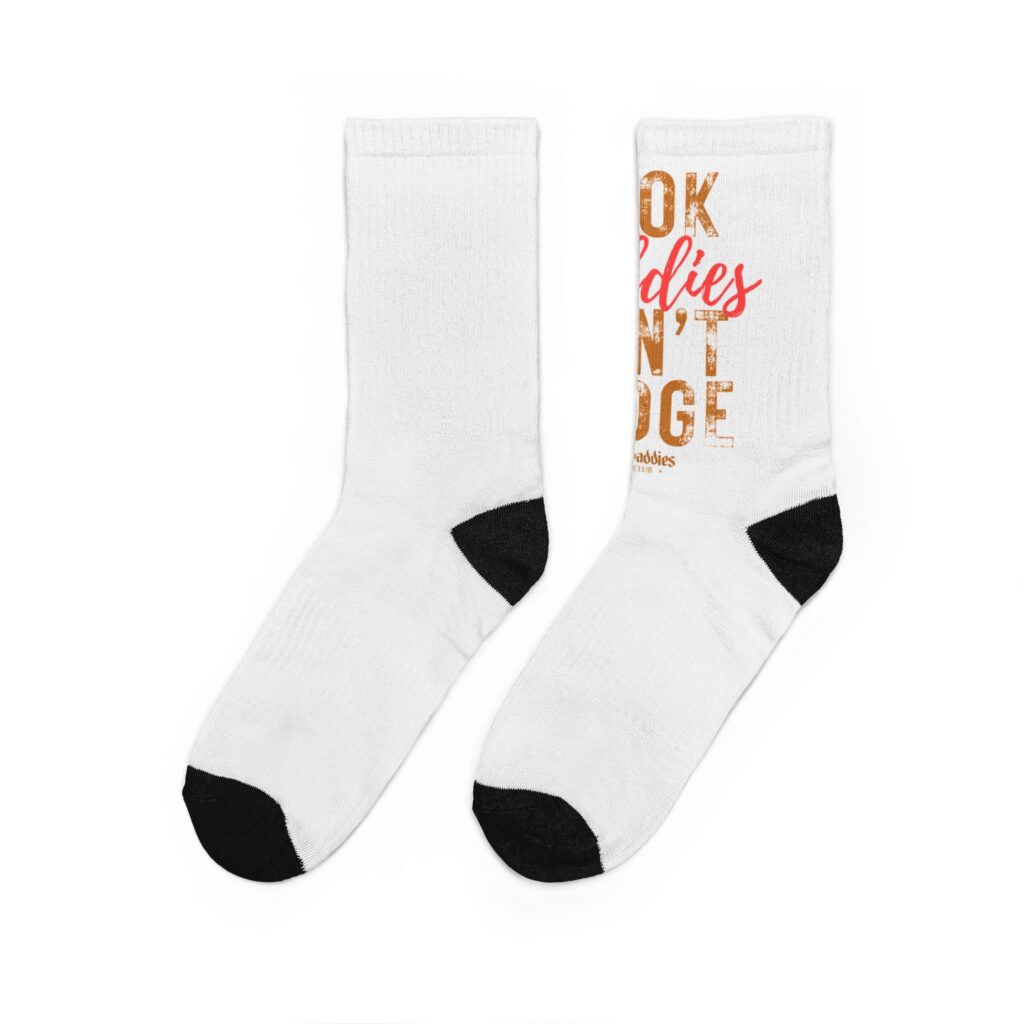 Unisex Padded Crew Socks (DTG)