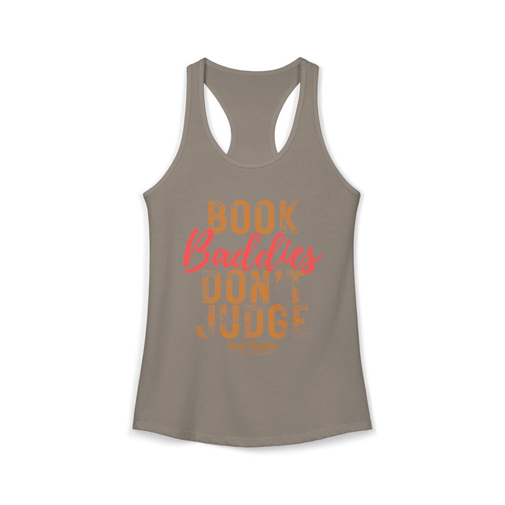 BB Dont Judge Racerback Tank