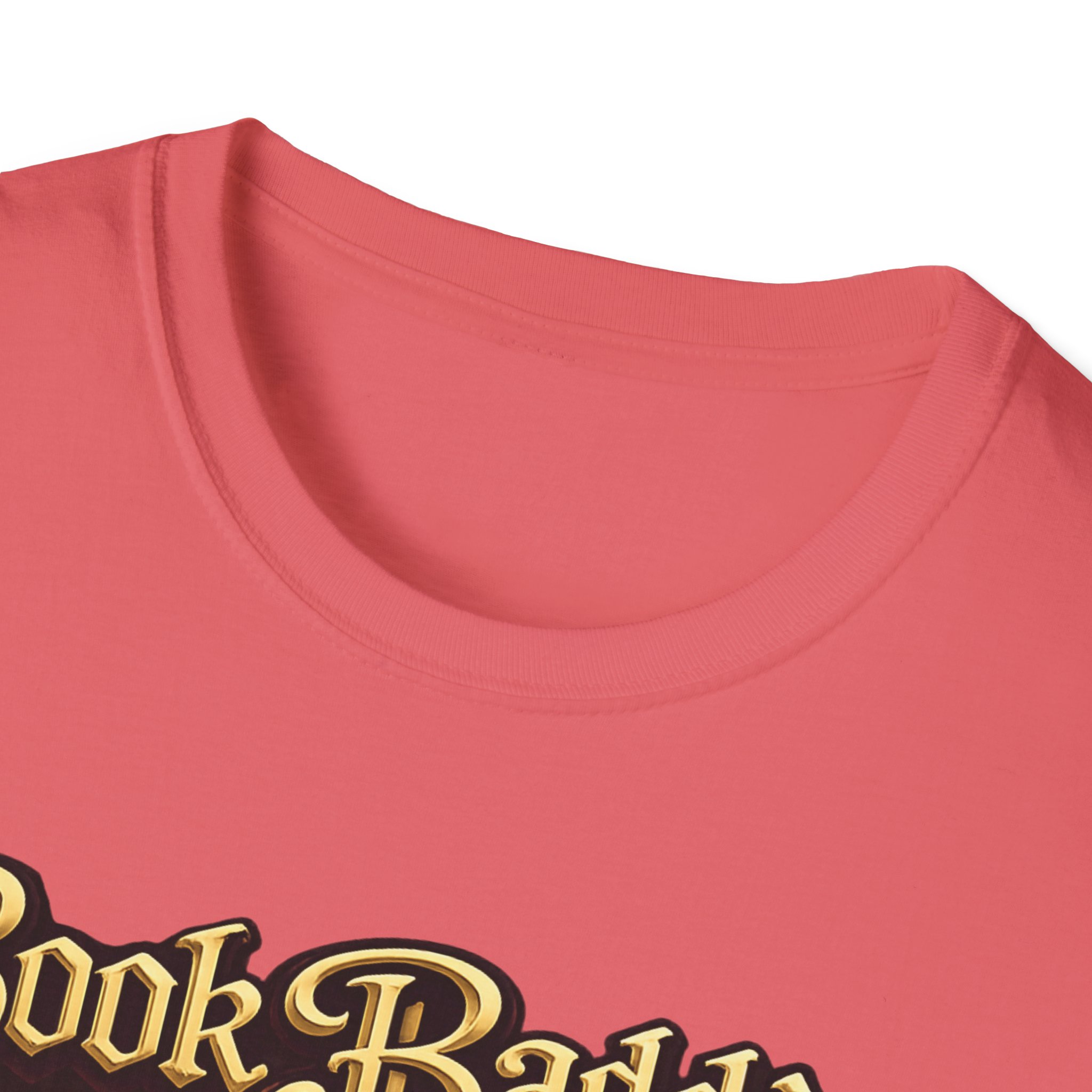 Unisex Softstyle T-Shirt - Book Baddies Logo - Image 7