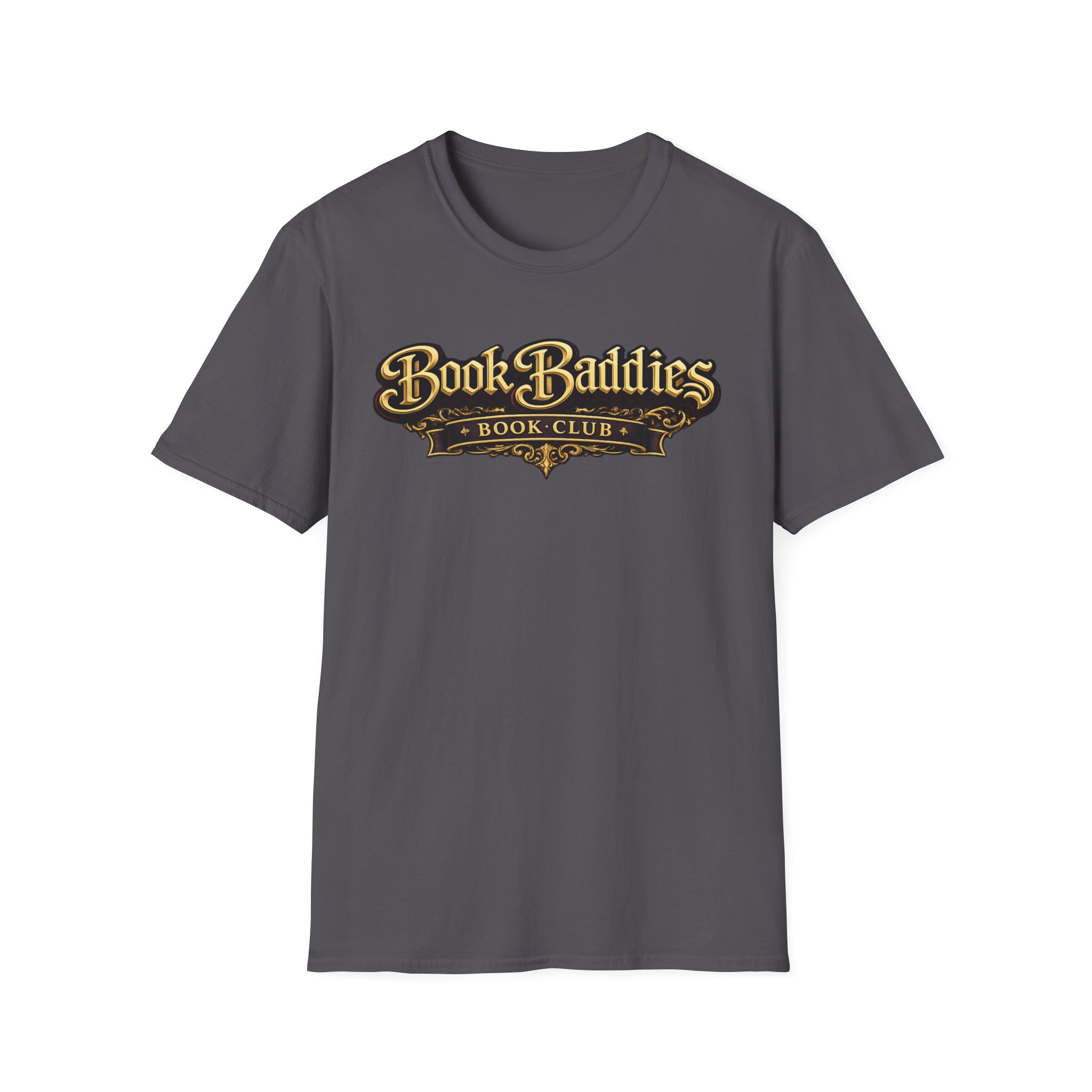 Unisex Softstyle T-Shirt - Book Baddies Logo - Image 19