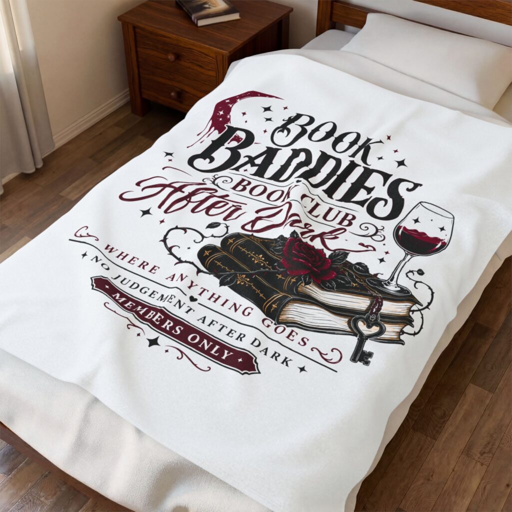 Velveteen Plush Blanket - Baddies After Dark