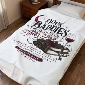 Velveteen Plush Blanket - Baddies After Dark - Image 2