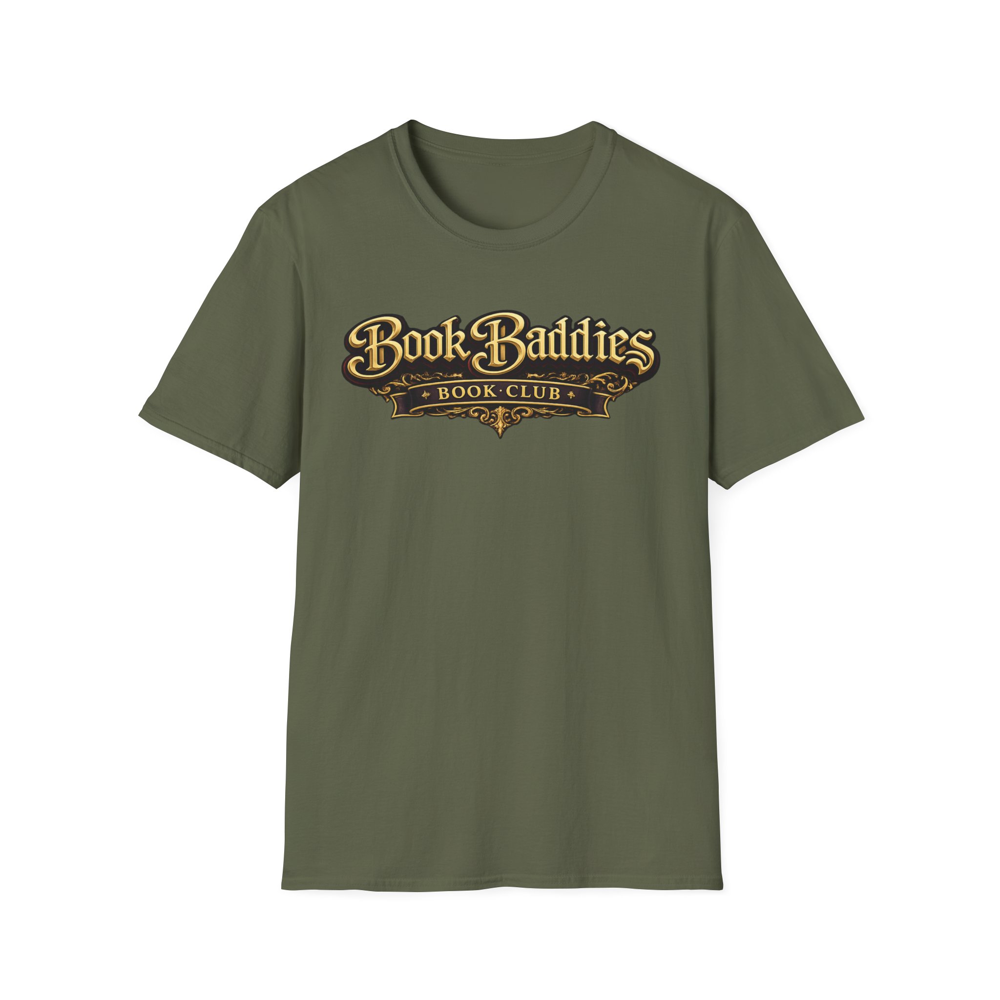 Unisex Softstyle T-Shirt - Book Baddies Logo - Image 15