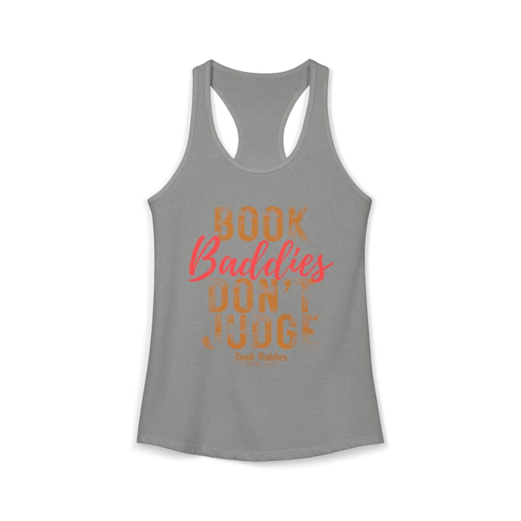 BB Dont Judge Racerback Tank