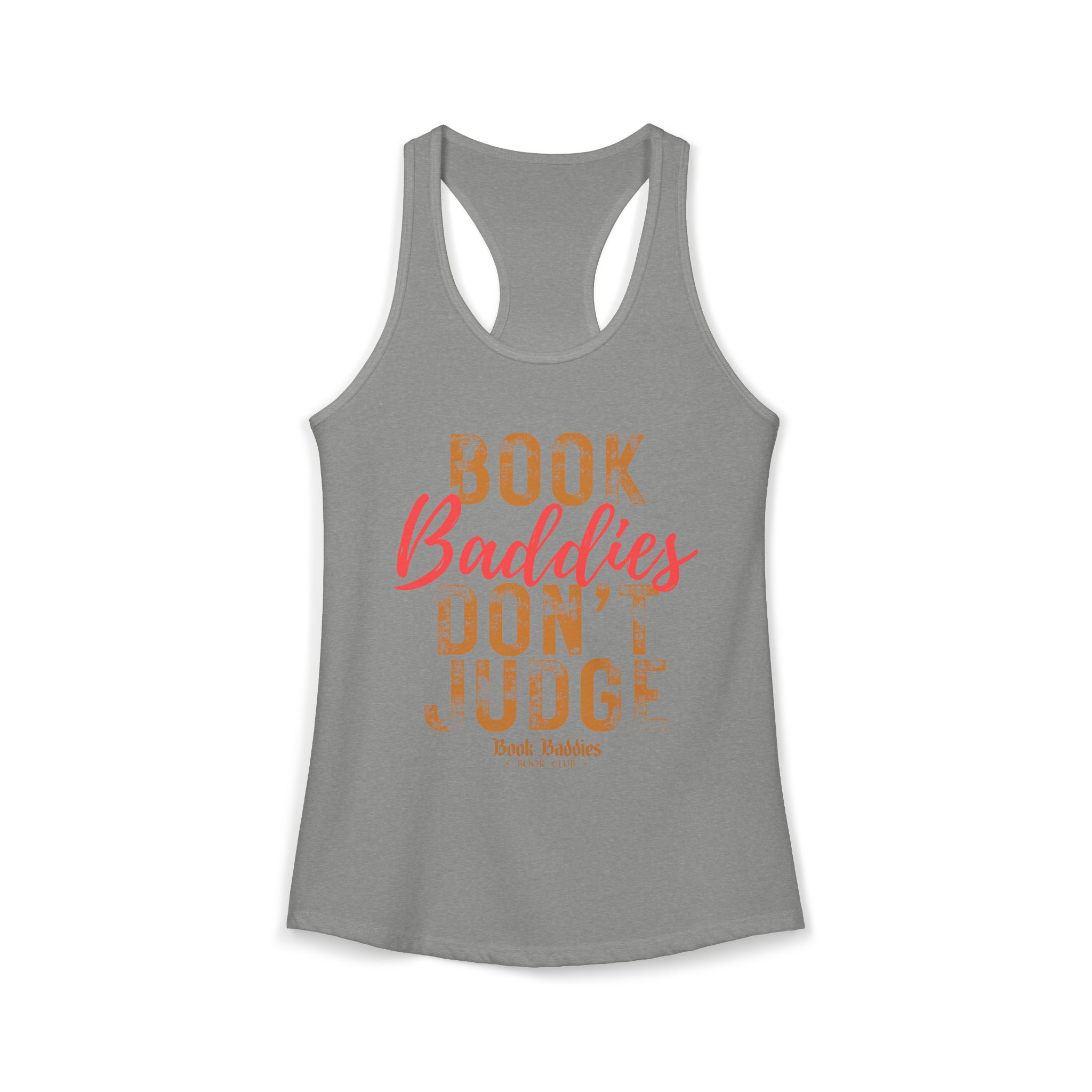 BB Dont Judge Racerback Tank - Image 3