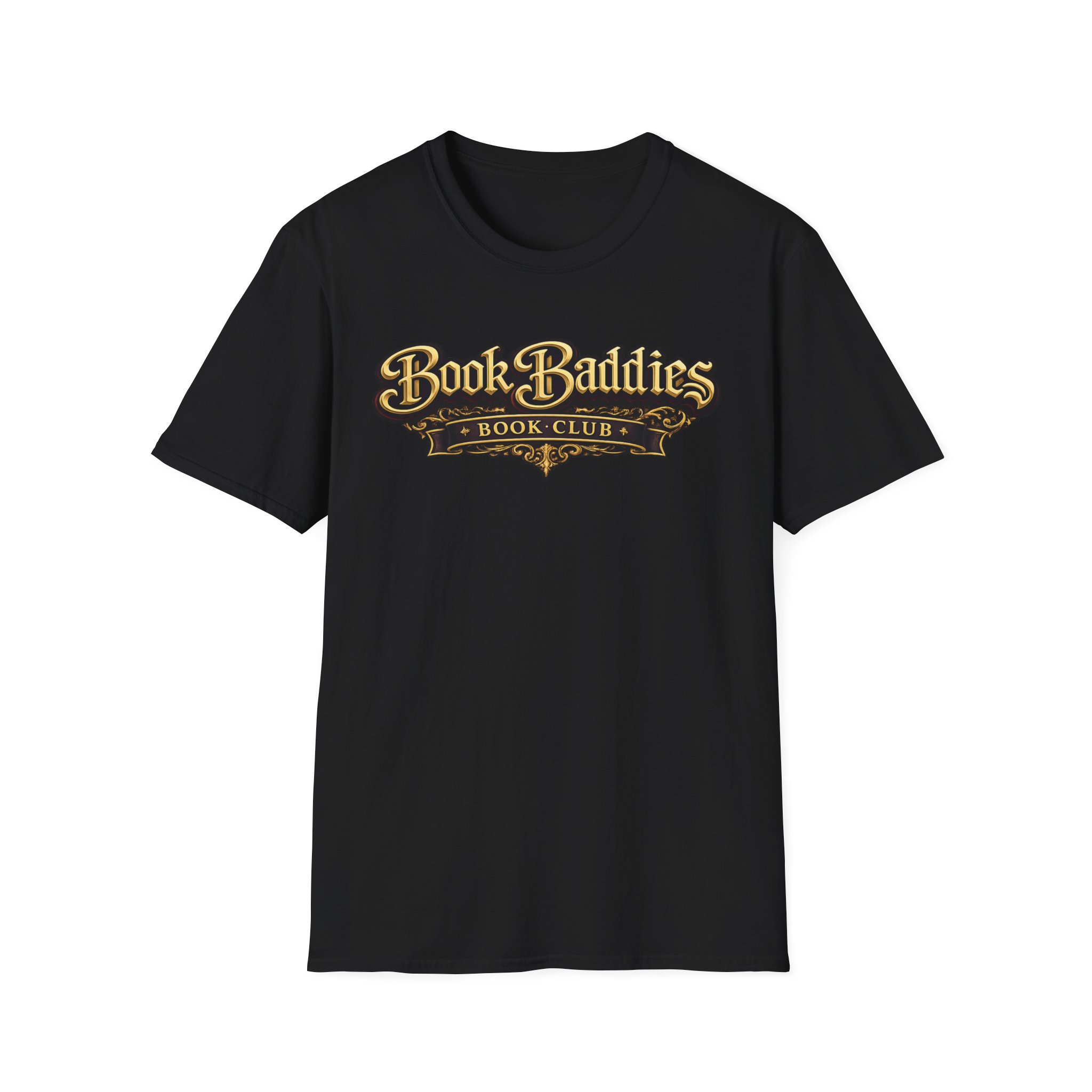 Unisex Softstyle T-Shirt - Book Baddies Logo - Image 5