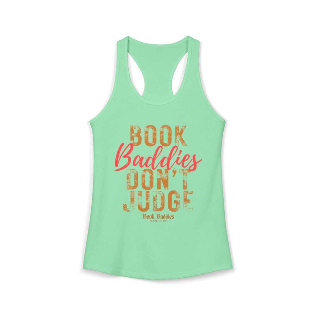 BB Dont Judge Racerback Tank