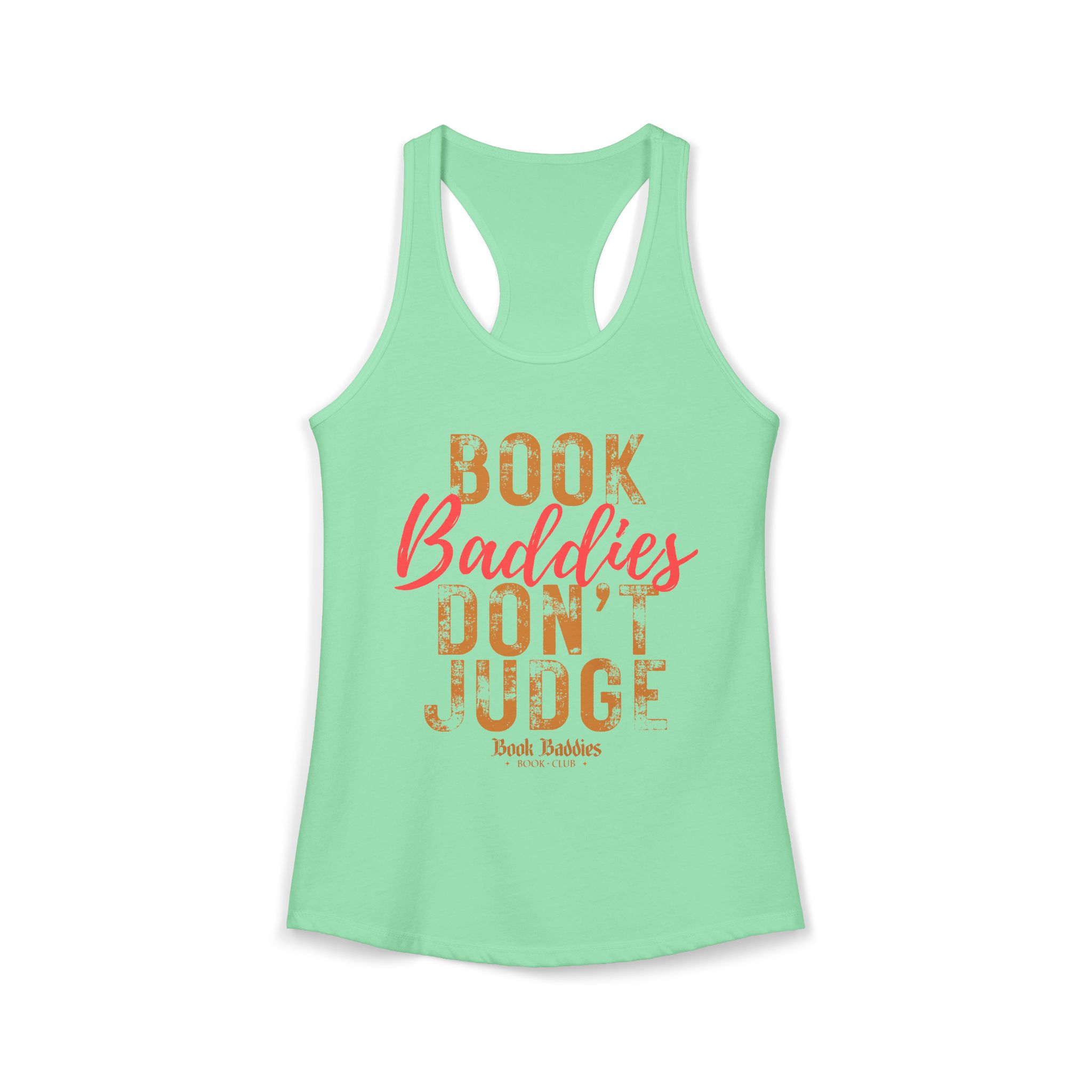BB Dont Judge Racerback Tank - Image 6