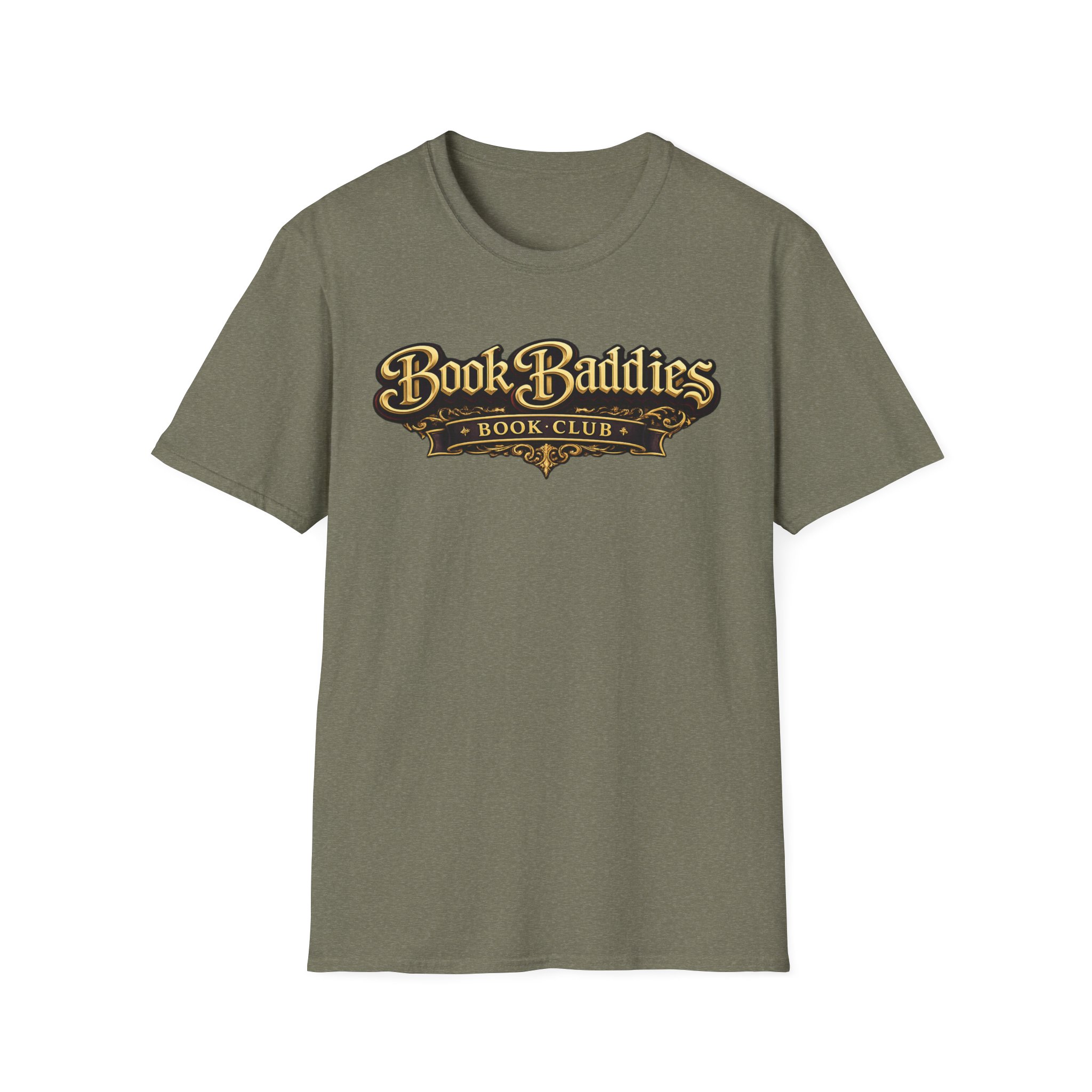 Unisex Softstyle T-Shirt - Book Baddies Logo - Image 9