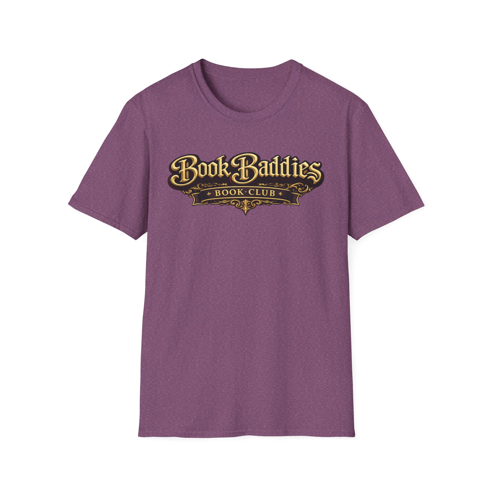 Unisex Softstyle T-Shirt - Book Baddies Logo - Image 25