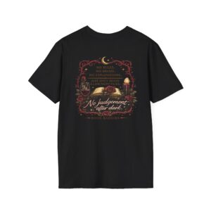 Unisex Softstyle T-Shirt - After Dark - Image 2