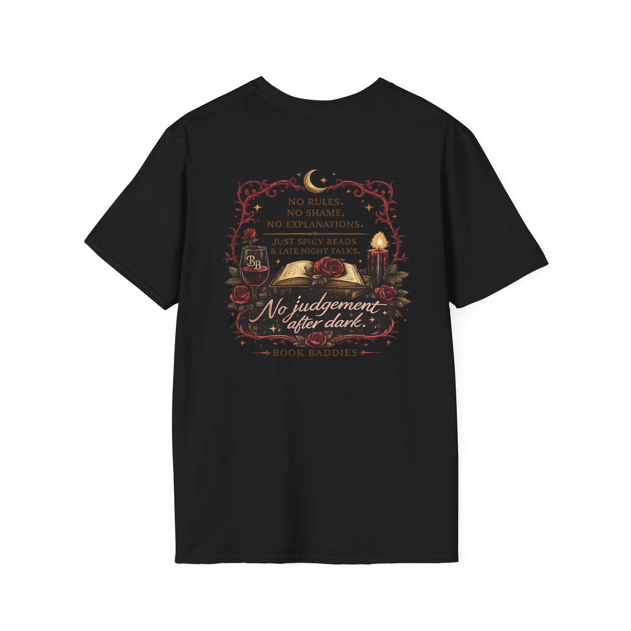 Unisex Softstyle T-Shirt - After Dark - Image 2