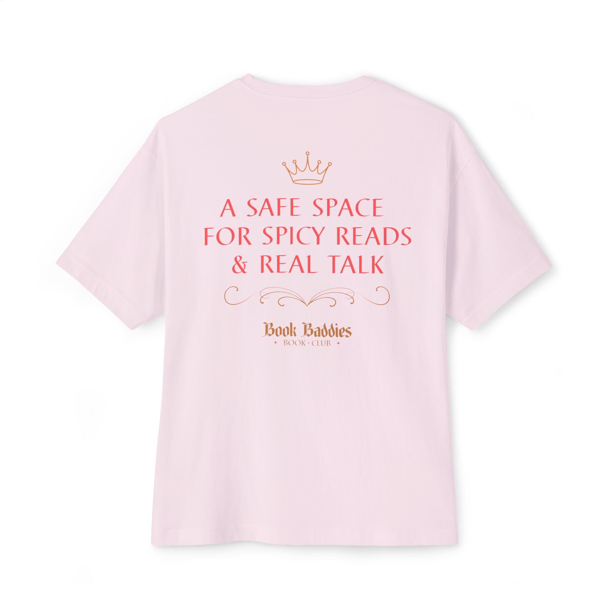 Unisex Oversized Boxy Tee - Baddies Don't Judge - Image 6