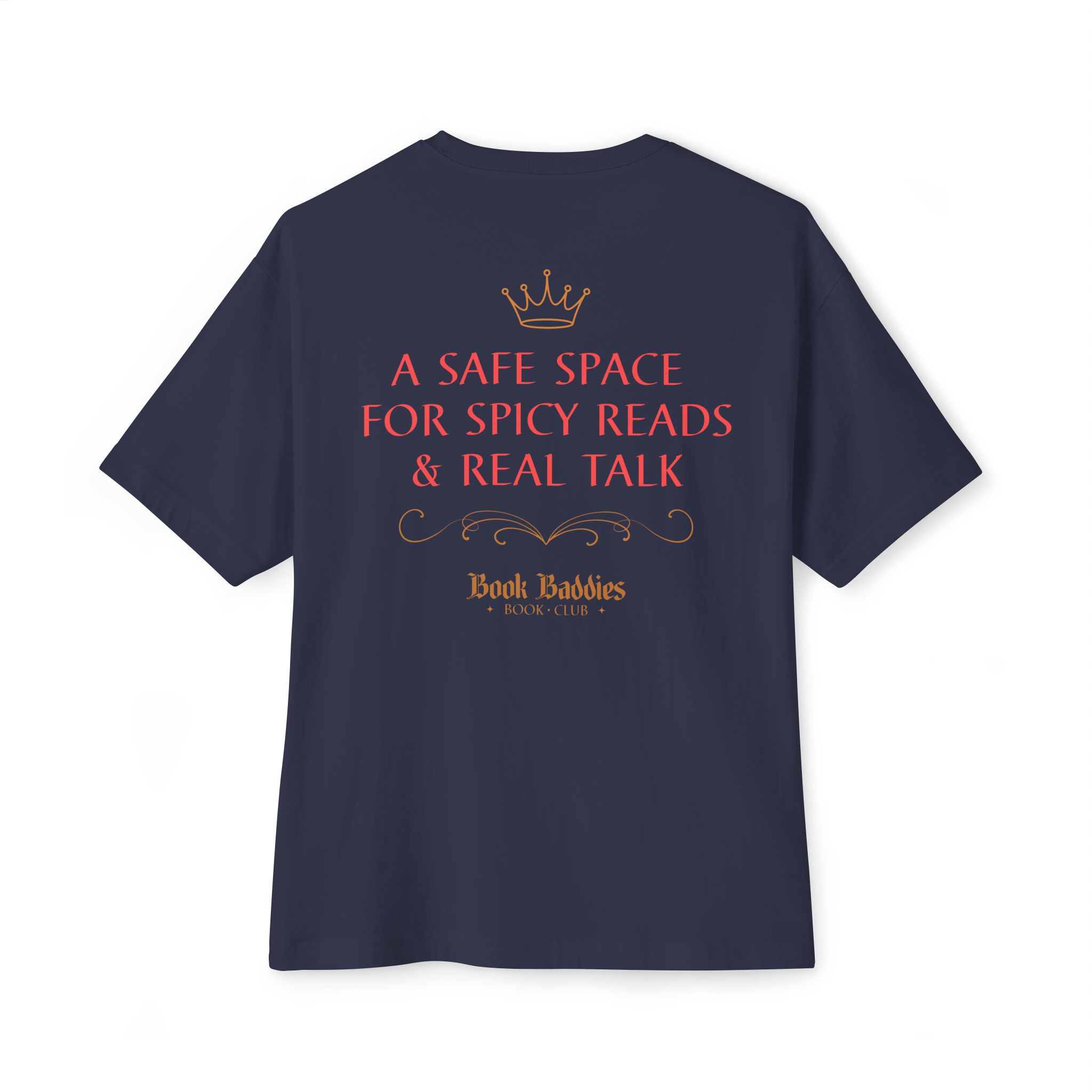 Unisex Oversized Boxy Tee - Baddies Don't Judge - Image 12