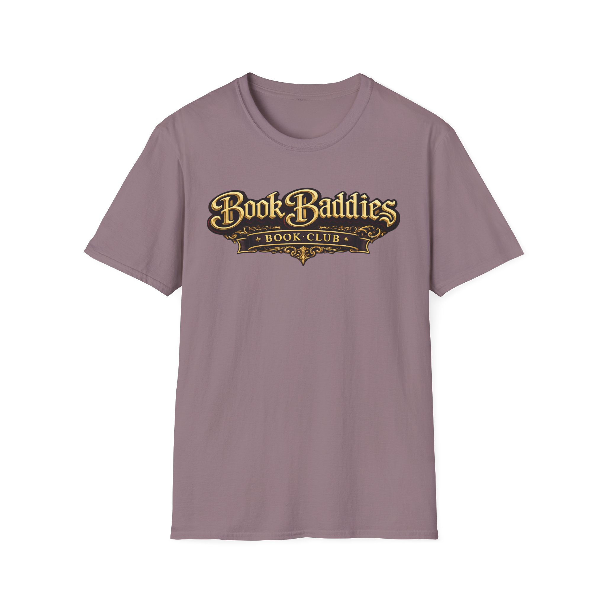 Unisex Softstyle T-Shirt - Book Baddies Logo - Image 21