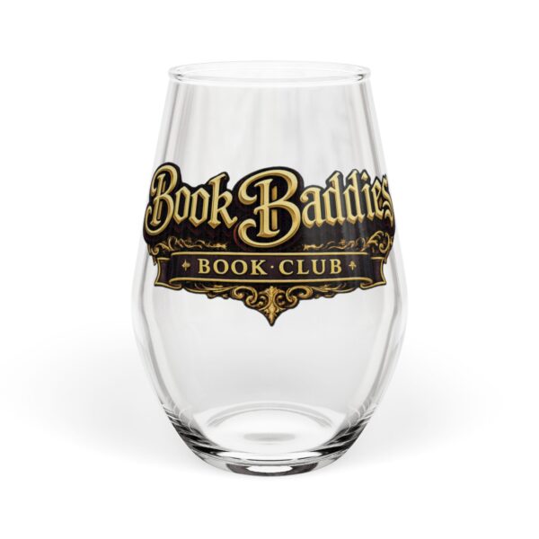 Stemless Wine Glass - Book Baddies Book Club