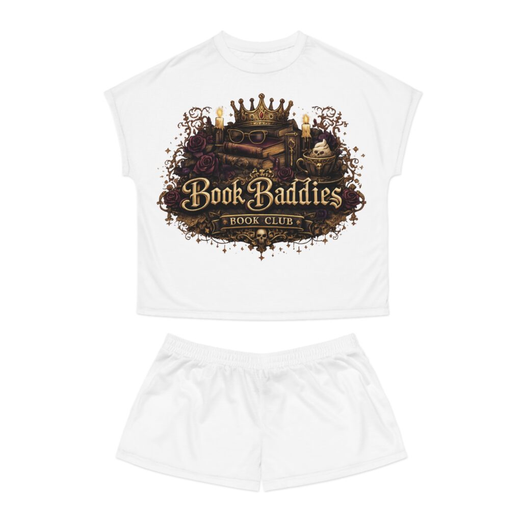 Book Baddies Women's Short Pajama Set
