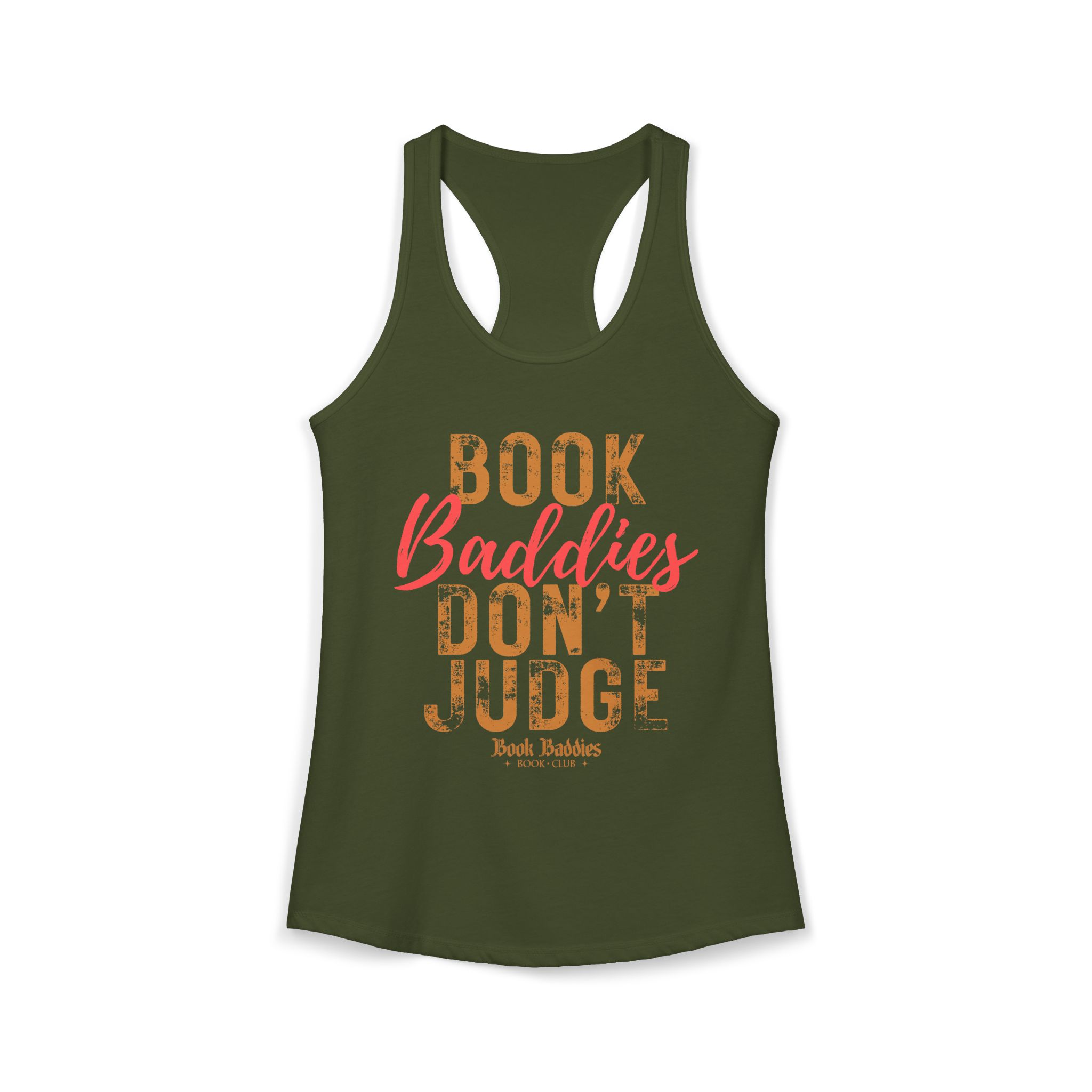 BB Dont Judge Racerback Tank - Image 5