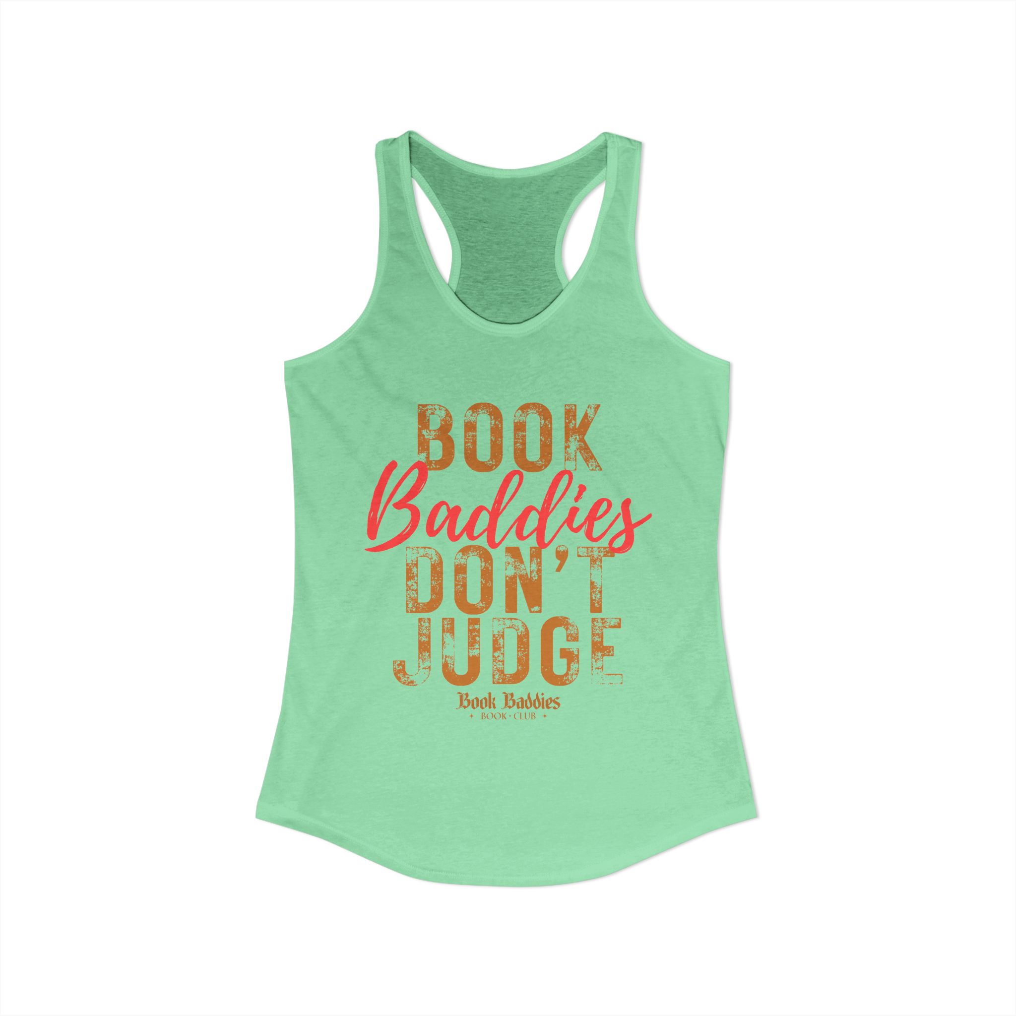BB Dont Judge Racerback Tank - Image 22