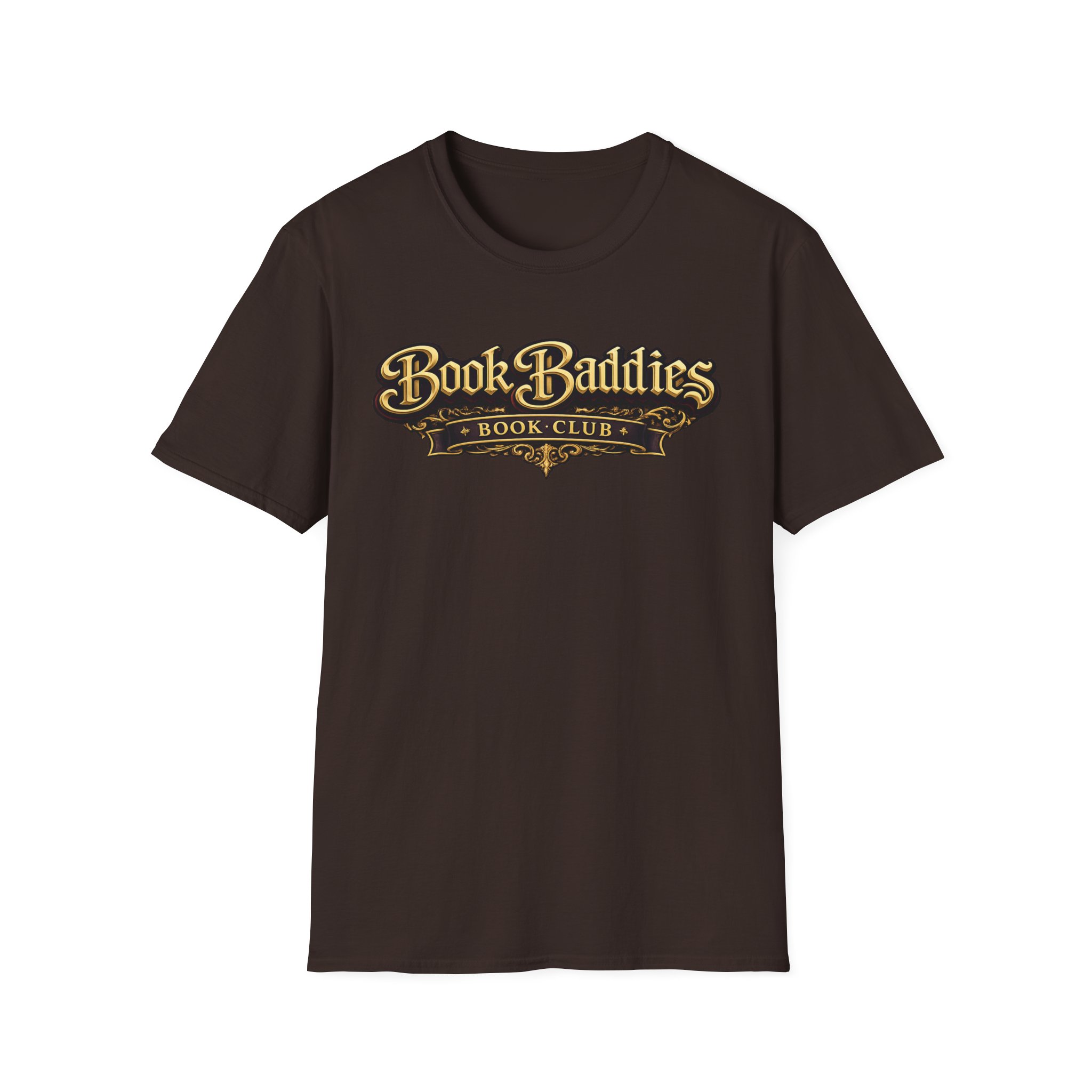 Unisex Softstyle T-Shirt - Book Baddies Logo - Image 7