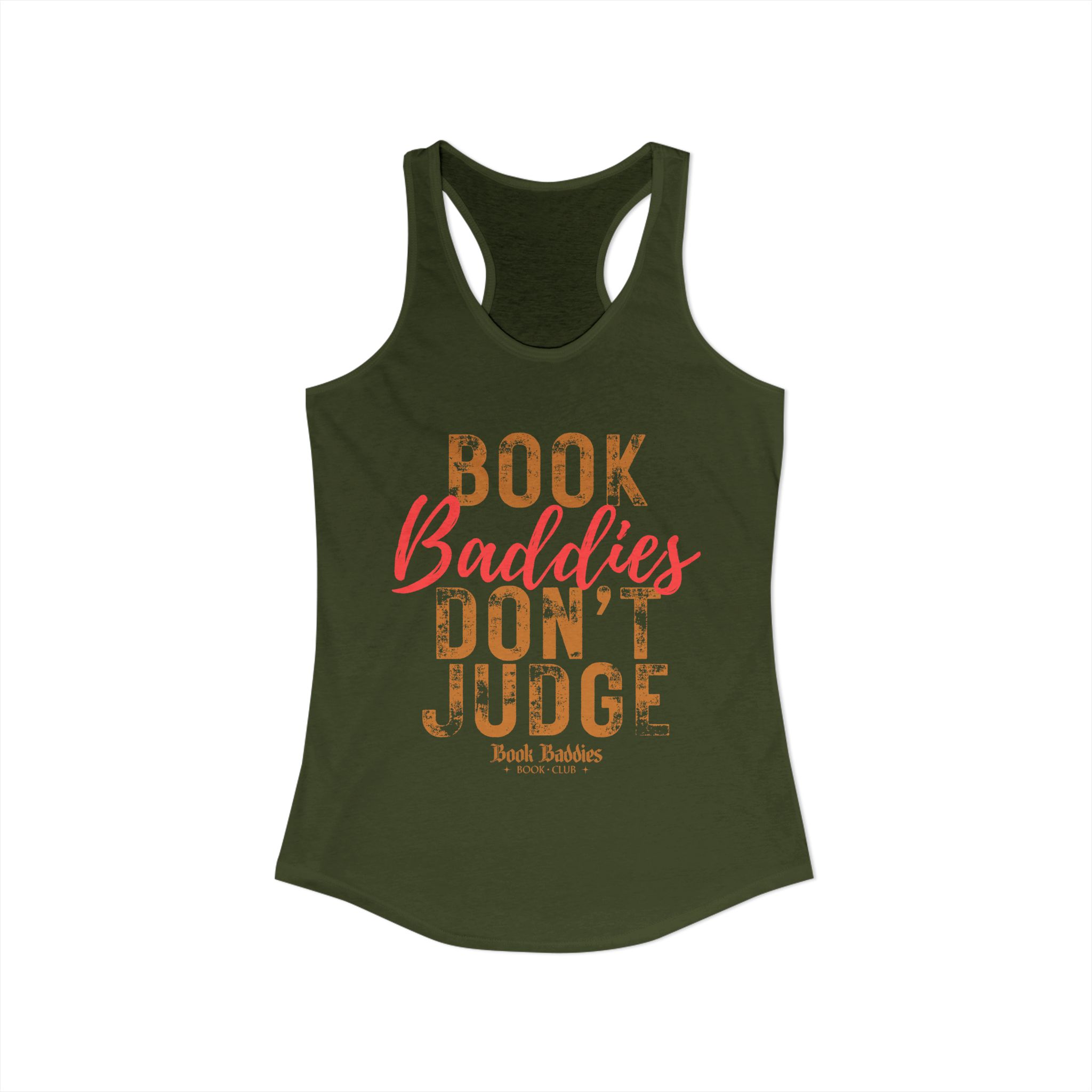 BB Dont Judge Racerback Tank - Image 18