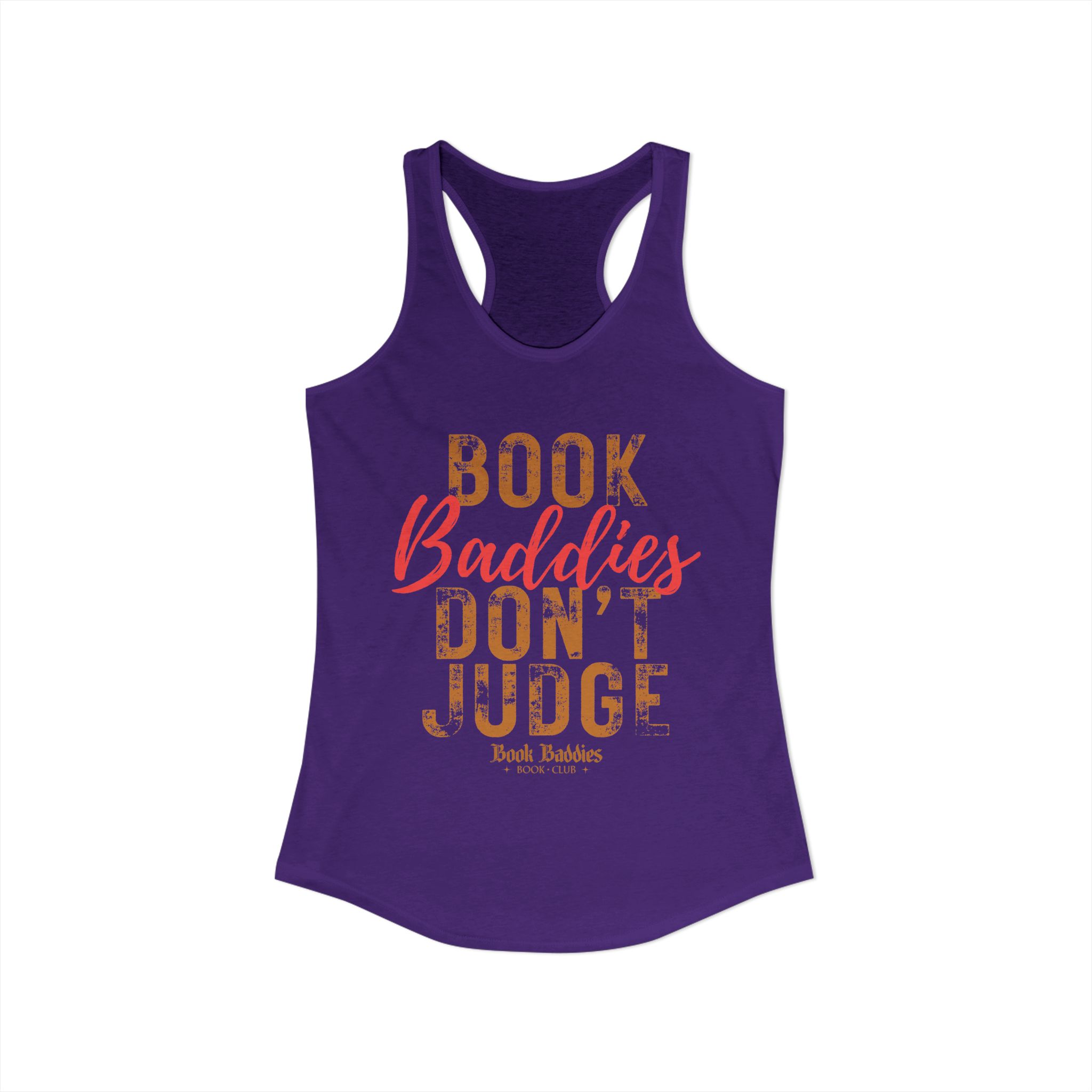 BB Dont Judge Racerback Tank - Image 38