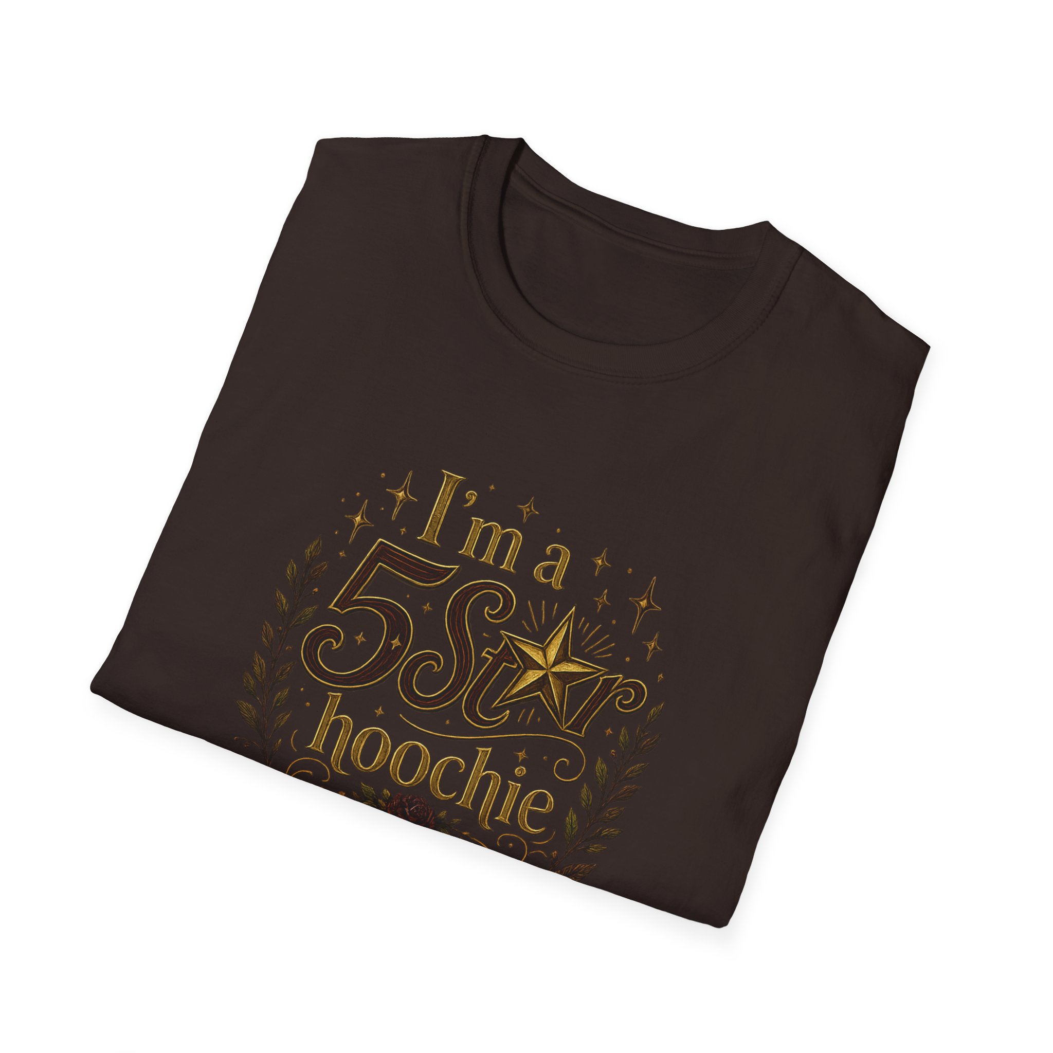 Unisex Softstyle T-Shirt - 5 Star Hoochie - Image 8