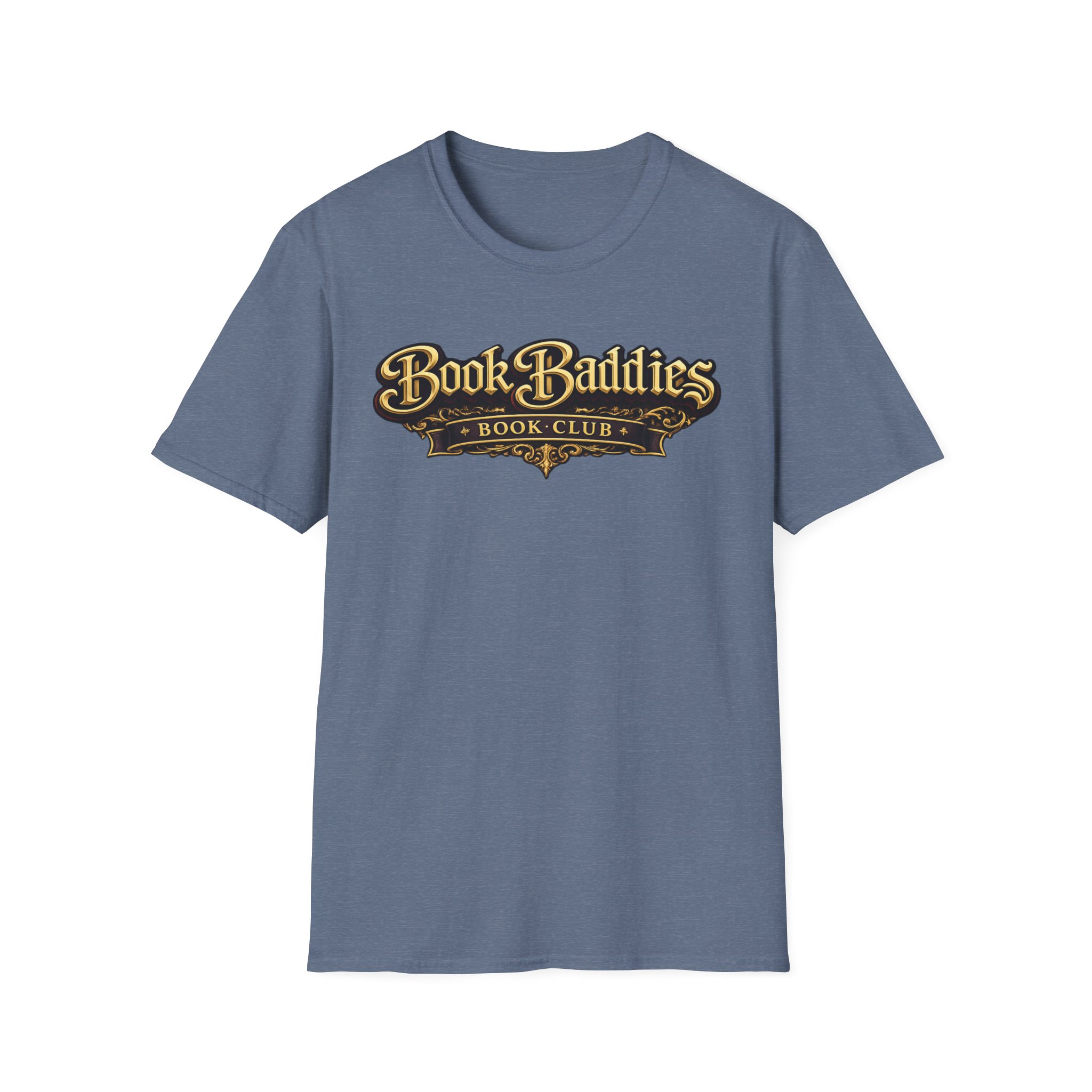 Unisex Softstyle T-Shirt - Book Baddies Logo - Image 11