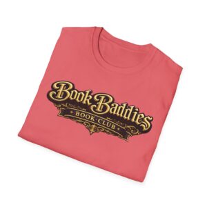 Unisex Softstyle T-Shirt - Book Baddies Logo - Image 4