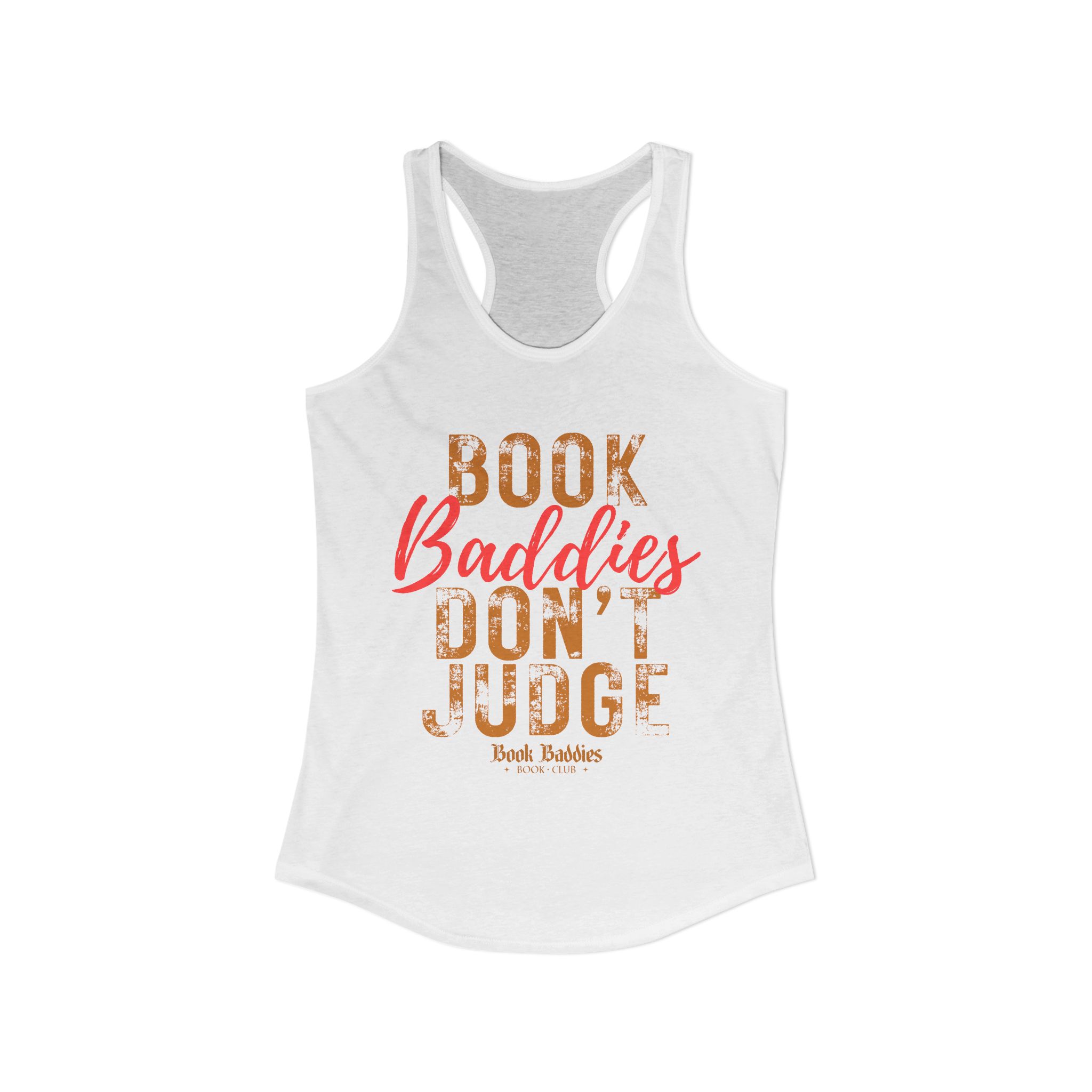 BB Dont Judge Racerback Tank - Image 2