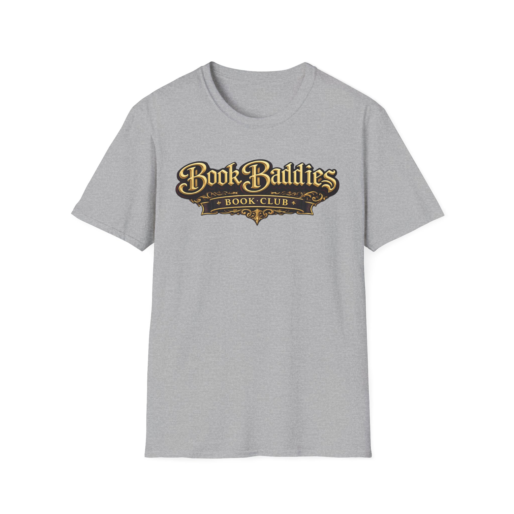 Unisex Softstyle T-Shirt - Book Baddies Logo - Image 13