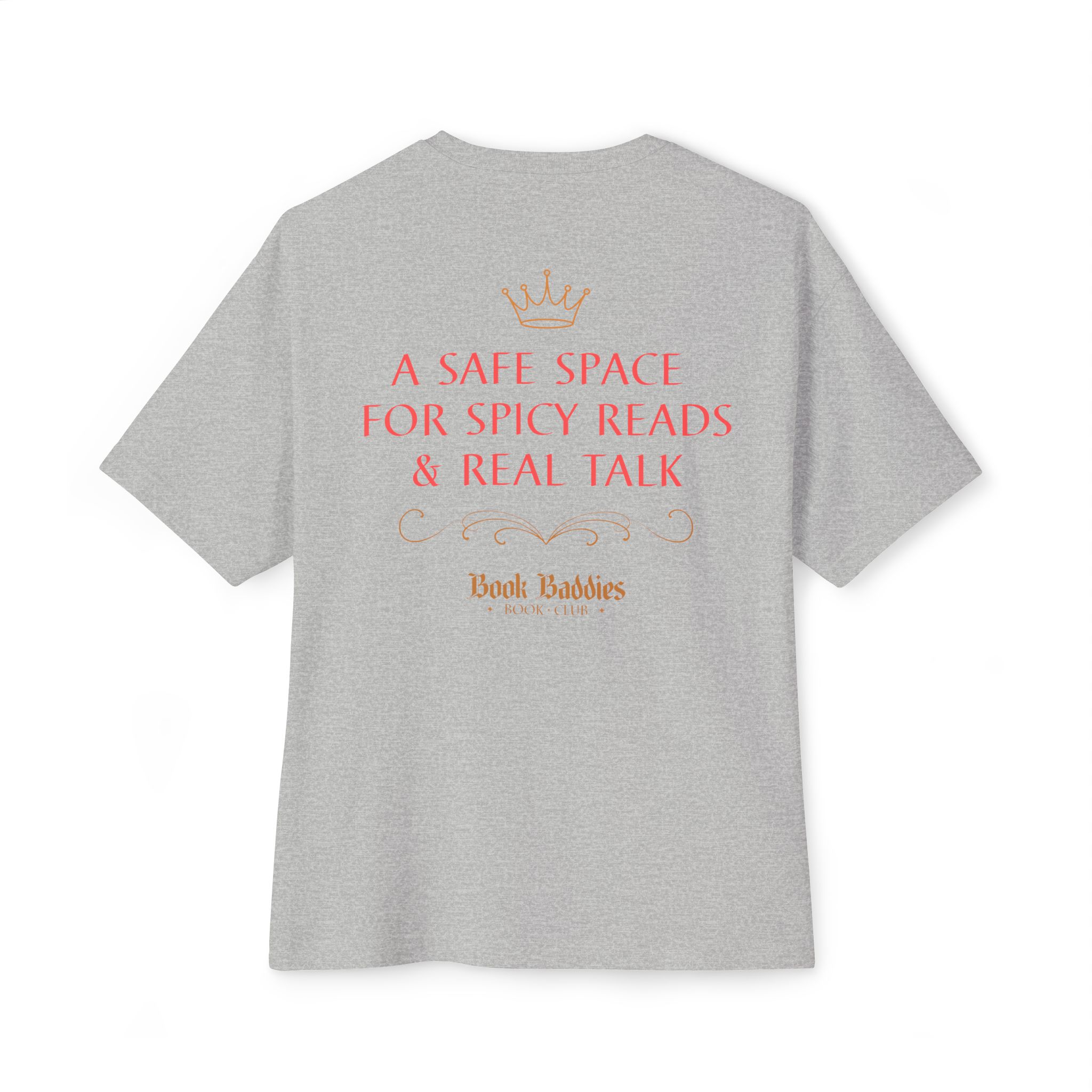 Unisex Oversized Boxy Tee - Baddies Don't Judge - Image 17
