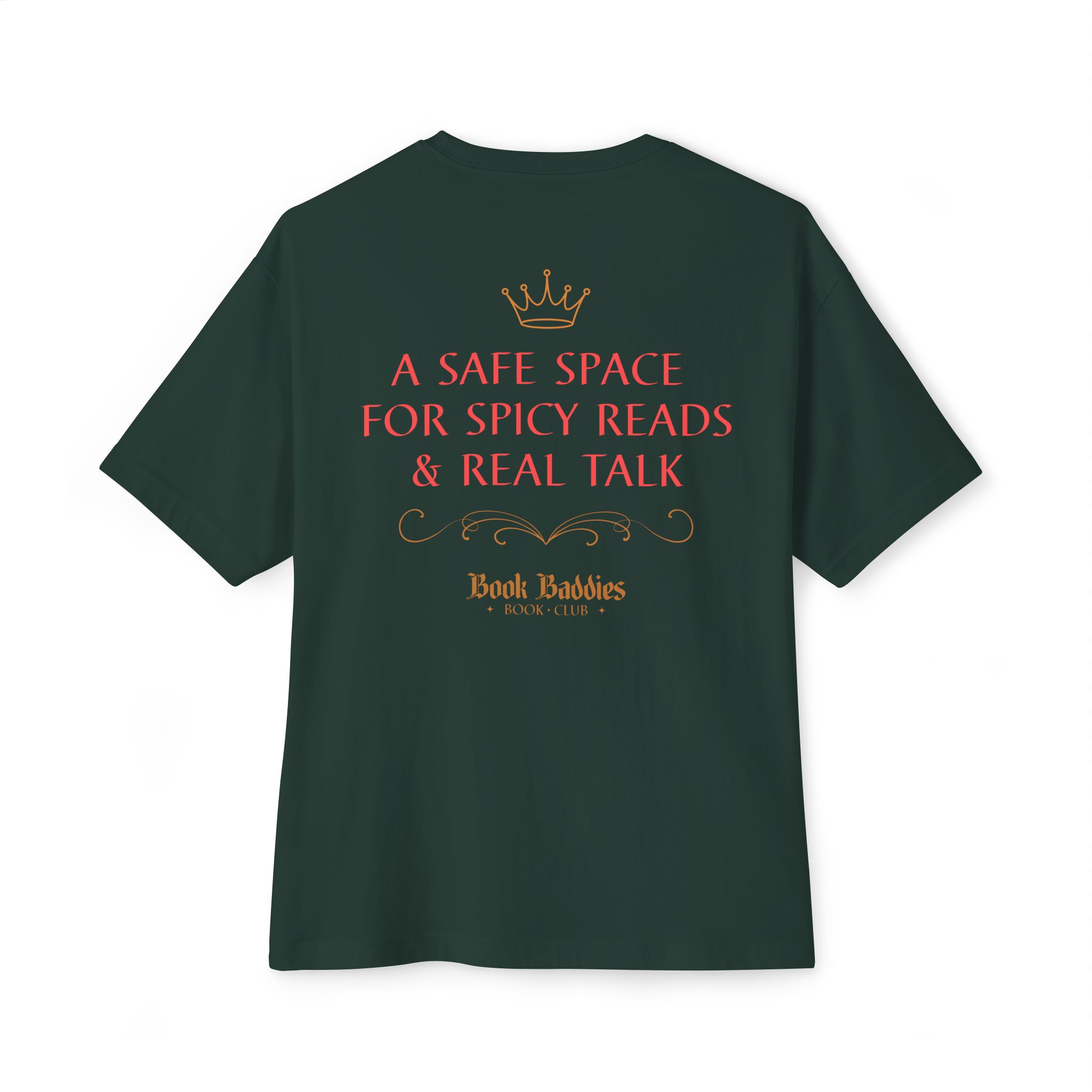 Unisex Oversized Boxy Tee - Baddies Don't Judge - Image 10